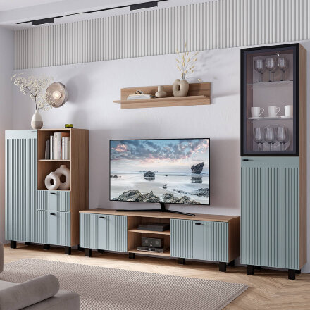 Пенал со стеклом Олива, Шарли бриз  