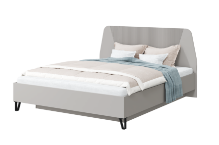 Кровать со спинкой МДФ и подъемным механизмом Кашемир 