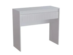 Стол туалетный Ливерпуль, белый/белый глянец