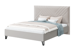 Кровать с мягким изголовьем и основание Лайт  Кашемир 
