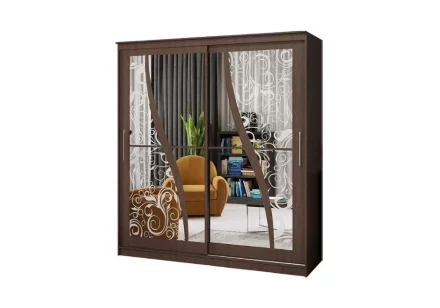 Шкаф-купе 1,5 Элегант  2 