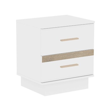 Тумба прикроватная 2 Анона, Белый 