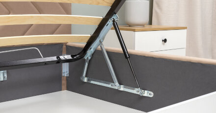 Кровать интерьерная Милана с подъемным механизмом 