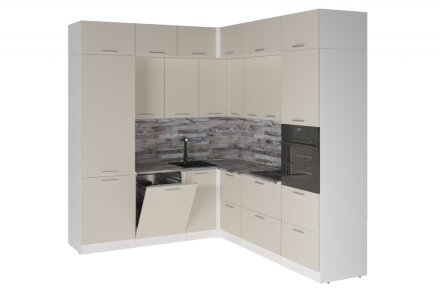 Кухонный гарнитур Дюна гранд прайм, 220х250 см 
