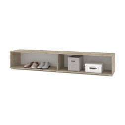 Тумба ТВ 2000 Флорида, Белый, Серый дуб