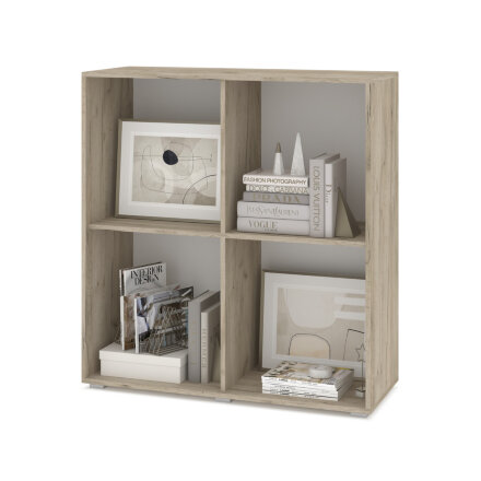 Комод-тумба Флорида, Белый, Серый дуб 