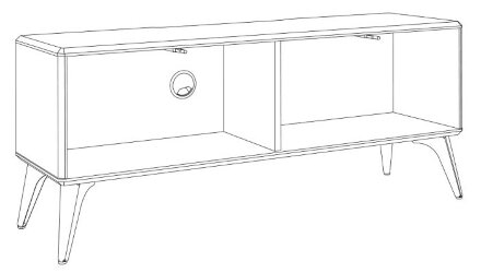 Тумба под ТВ 13.269 Спейс 