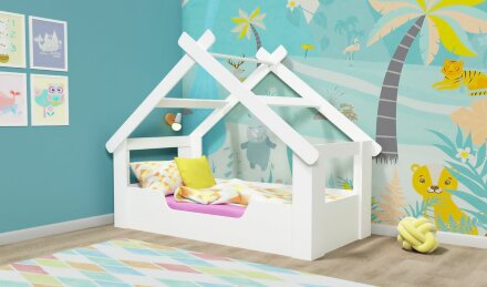 Кровать Теремок Лайт, белый 