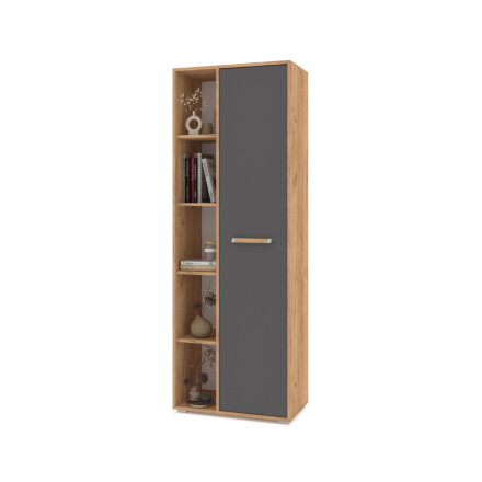 Пенал 648 Флорида, Графит/Дуб золотой 