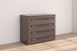 Комод 4 ящика КЭТ-4, венге