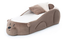 Кровать детская Мишка Pasha шоколад