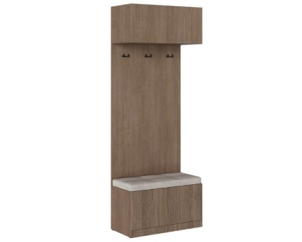 Шкаф с вешалкой и сидушкой Кантри, Кадена Вуд 