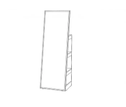 Зеркало напольное Регина, Анкор