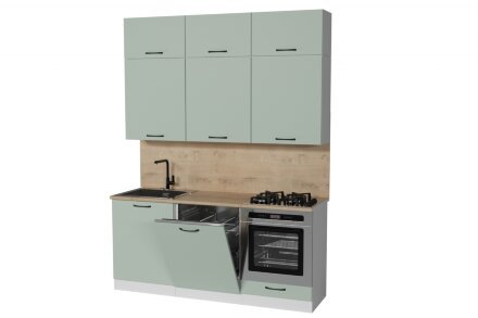 Кухонный гарнитур Лиора макси 2, 180 см (ПМ) 