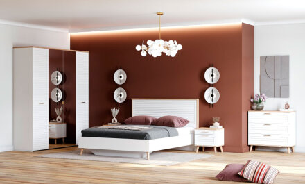 Кровать Гавана, Белый 