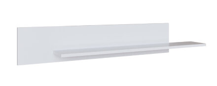 Полка навесная Плейона, белый 
