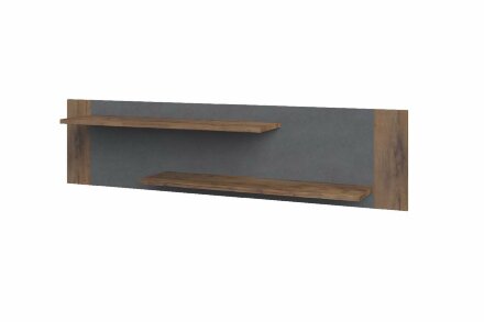 Полка навесная Монтана, металл бруклин 