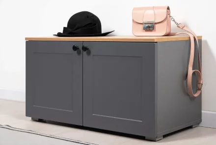 Тумба Остин 13.257 серый графит 