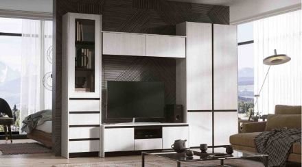 Тумба ТВ Бостон, Анкор светлый 