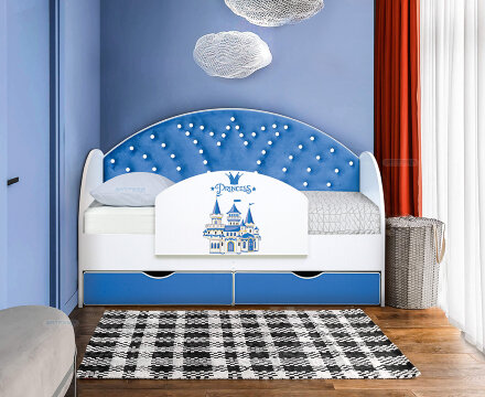 Кровать Корона-2 с бортиком  