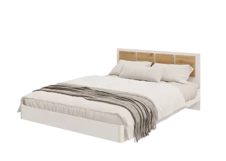 Кровать Парус, белый/вотан 