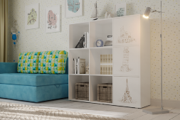 Стеллаж ДМ-9 (фасады с фотопечатью)