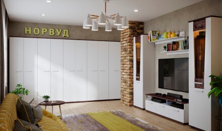 Шкаф для одежды Норвуд 