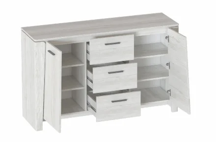 Тумба 2 двери 3 ящика Мальта, Дуб винтерберг 