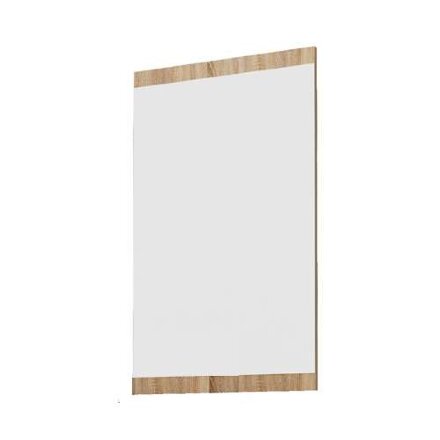 Зеркало Италия, Сонома/белый глянец 