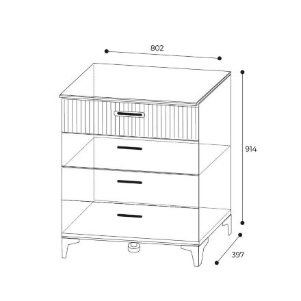 Комод 800 Дюна 