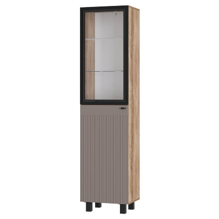 Пенал со стеклом Олива, Муссон софт 