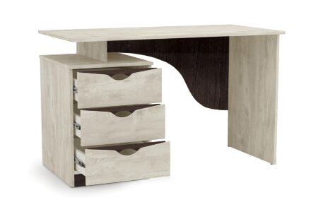 Стол письменный 33.23 Лючия, Бетон пайн 