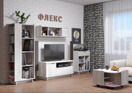 Модульная гостиная Флекс (Композиция 1) 
