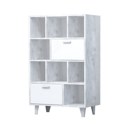 Модульная спальня ЭГО, бетон 1 