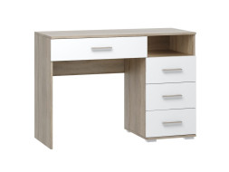 Стол макияжный Сопрано, Сонома/Белый