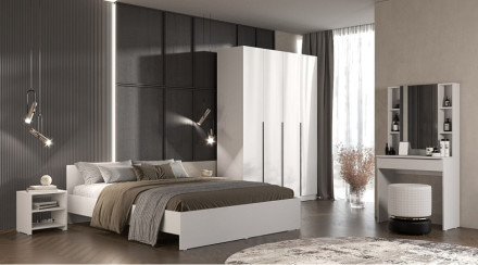 Стол туалетный Элегант, Белый 