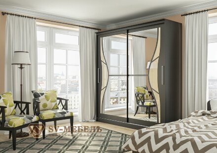 Шкаф-купе 16, венге 